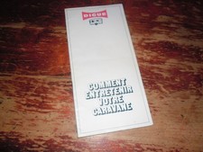 A VOIR !! ANCIENNE BROCHURE