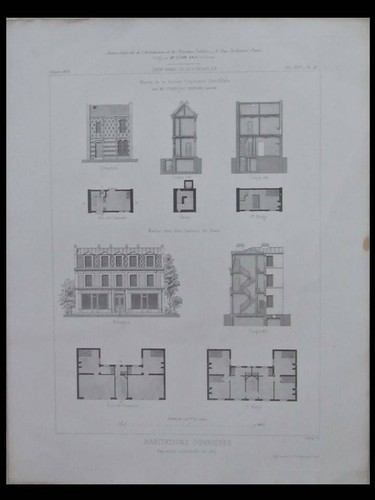 Habitations ouvrieres - habitations,