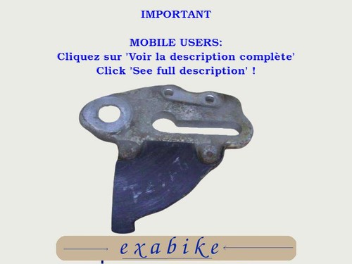 Support etrier arriere pour - support,