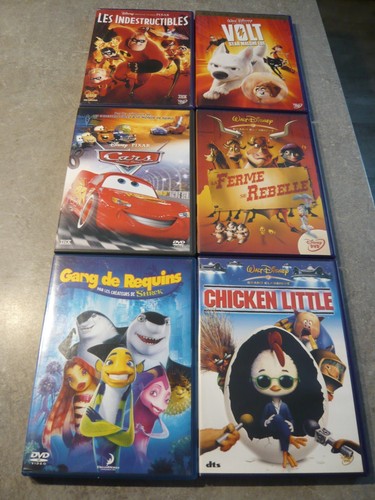 Lot dvd disney cars - lot, 6