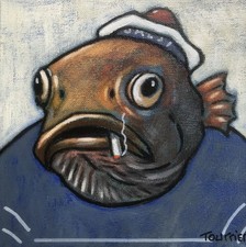 Tableau Portrait  Poisson