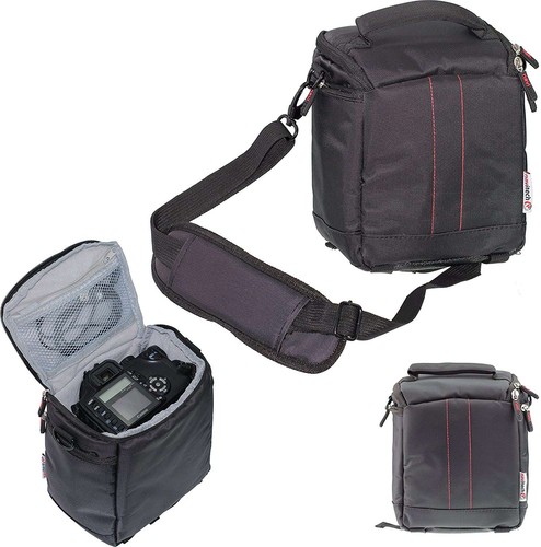 Navitech purple camera bag - navitech, for