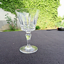 baccarat crystal water glass model Piccadilly H 15.3 cm signed