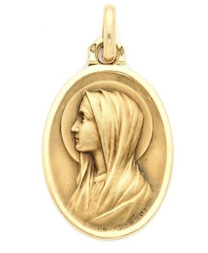 Médaille religieuse or - médaille, en