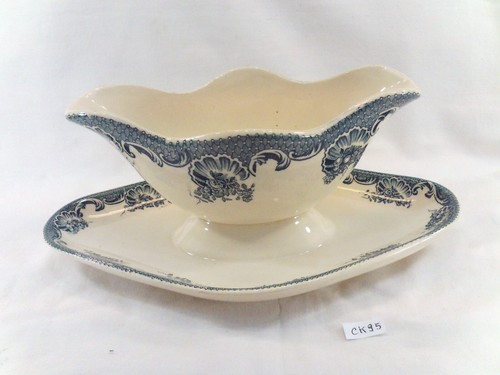 Saucière ancienne faïence - saucière,
