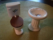 Vintage Porcelain  2 Pc Set