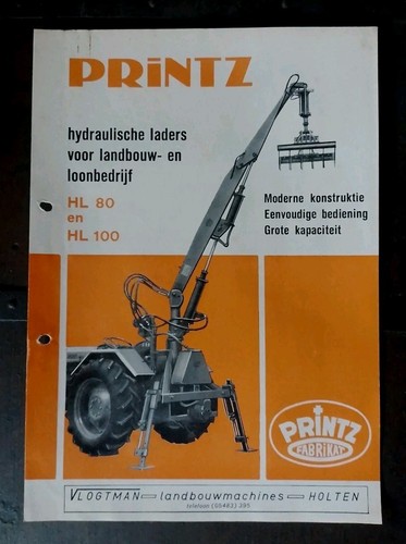 Printz laders traktor - printz, grue