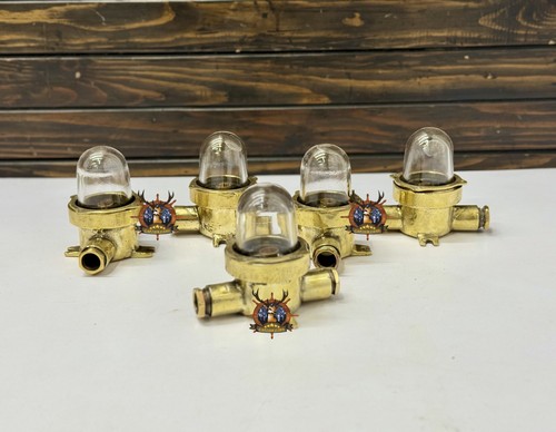 Lampe cloisonnée marine - , en
