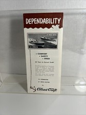 1950’s Correct Craft 18’ Commuter & 21’ Boca Raton Trifold Brochure