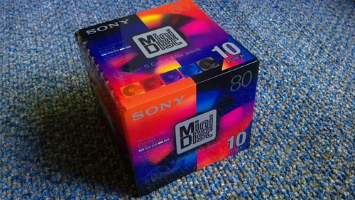 Minidisc sony color - minidisc,