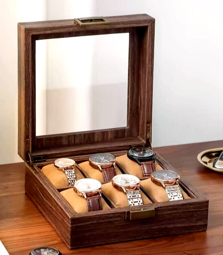 Coffret pour montres bois - coffret,