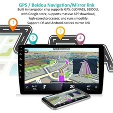 Android 9.1 Double 2 Din Car Stereo Radio GPS Wifi OBD2 Mirror Link Player9"