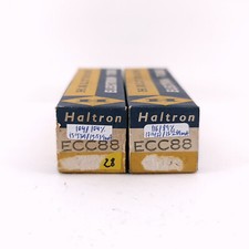 2 x TUBES HALTRON ECC88. PROD
