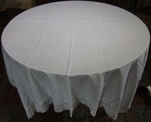 Nappe damassée presque - damassée,