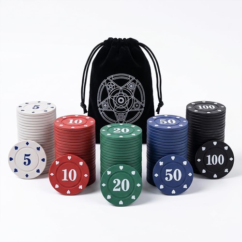 Jetons poker mallette sac - poker,