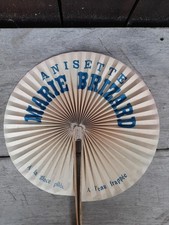 Antique Marie Brizard Advertising Fan 