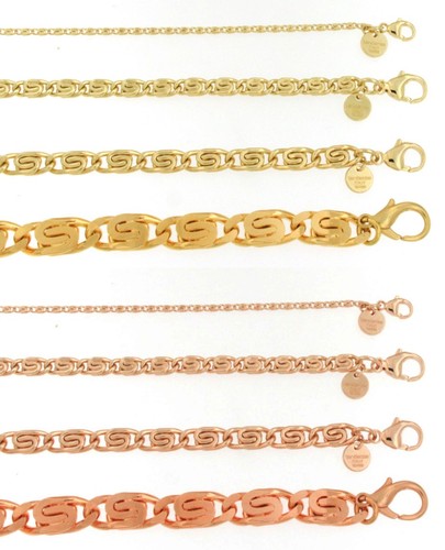 Collier chaine escargot - , or