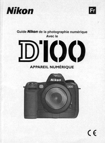 Manuel nikon 100 - d,