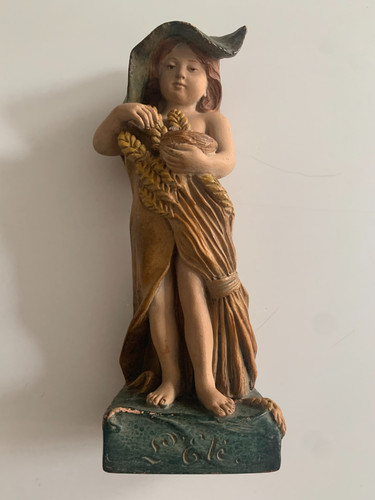 Sculpture terre cuite - terre-cuite, debut
