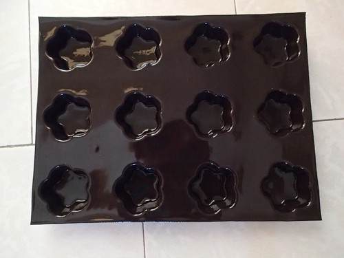 Plaque empreinte fleurs de - fleurs,