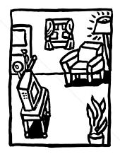 Robert COMBAS. « Salon et