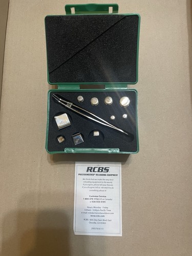 Rcbs deluxe scale weight set - scale,