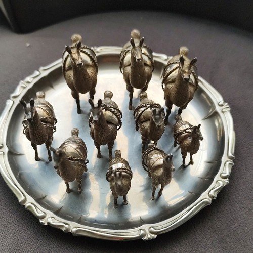 Figurines animaux lamas - ,