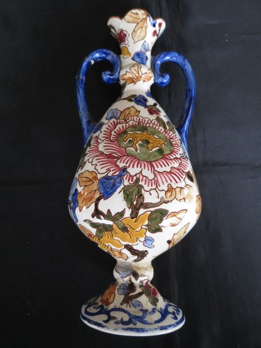 Vase ancien gien pivoine - ancien,