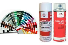 Couleur de Spray Set A 400ml Basislack Adapté À pour Fiat 132A Rosso Clair Met