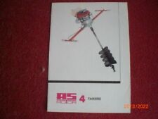 RARE ADVERTISING BROCHURE TARIERE AS MOTOR - 73 ESSLINGEN (D)