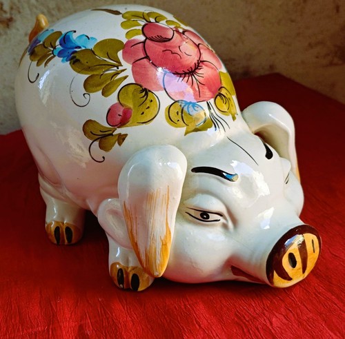 Tirelire cochon grande taille - grande,