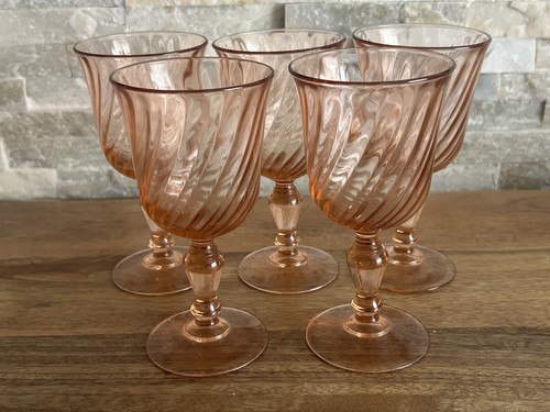 Lot 5 verre à pied - de,