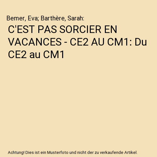 Est pas sorcier vacances - c'est,
