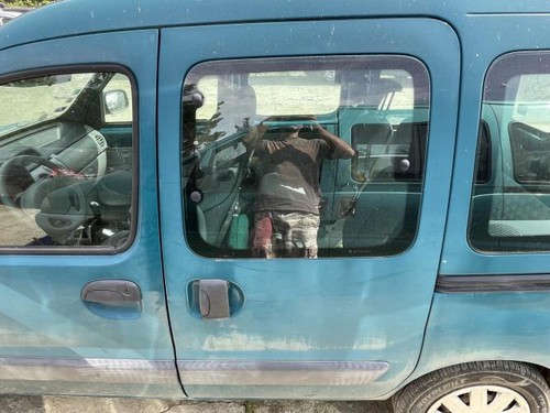 Vitre arriere gauche renault - arriere,