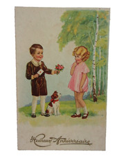 CPA imprimé en France Heureux