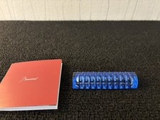 Baccarat Crystal Blue Knife Holders