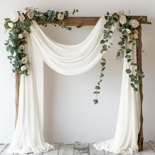 Mariage arche tenture 6 - arche,
