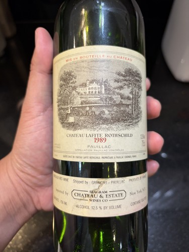 1989 chateau lafite rothschild - chateau,