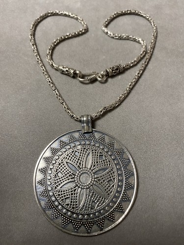 Pendentif collier argent