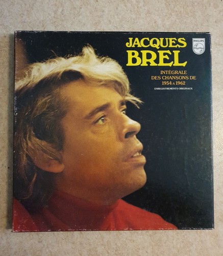 Jacques brel intégrale - brel, des