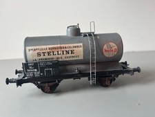 JCR O TANK CAR SNCF "STELLINE" MOUNT PAINTED DECOR AND PATINA WITHOUT BOX