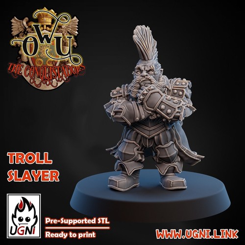 Troll slayer fantasy football - slayer,