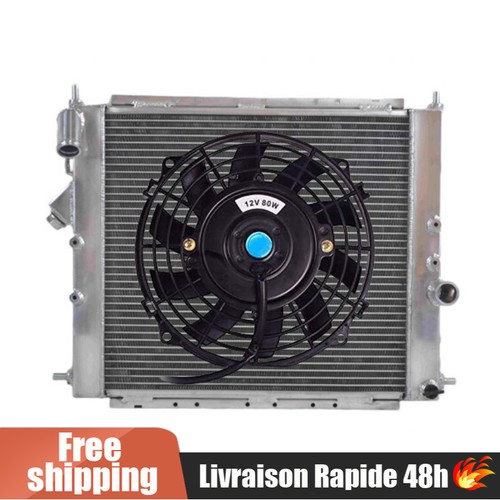 Radiateur alu ventilo - +,