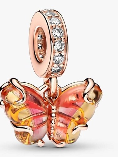 Charm pandora papillon - charm,