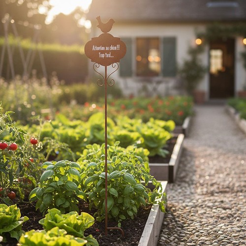 Tuteur jardin humoristique - de,