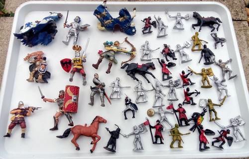 Lot figurine chevalier - lot,