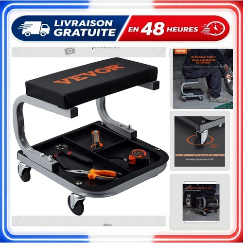 Tabouret atelier mobile - d'atelier,