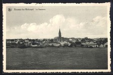 Old postcard Boussu-lez-Walcourt, Le vue générale 