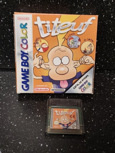 Jeu gameboy color titeuf - jeu,
