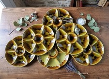 Assiettes à Huîtres Gien